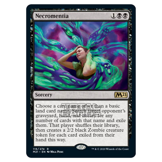 Magic The Gathering - Core Set 2021 - Necromentia - 116/274