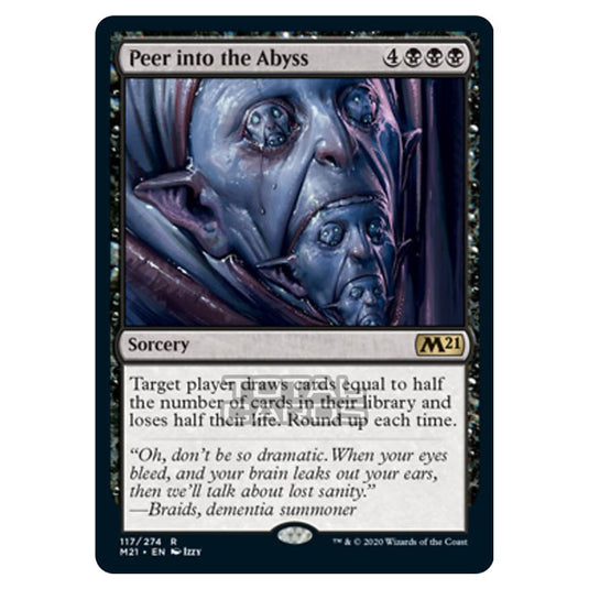 Magic The Gathering - Core Set 2021 - Peer into the Abyss - 117/274