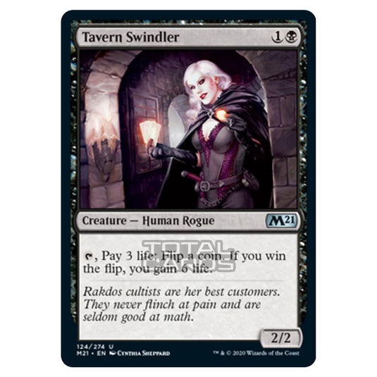 Magic The Gathering - Core Set 2021 - Tavern Swindler - 124/274