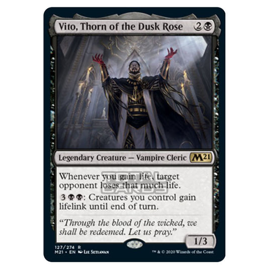 Magic The Gathering - Core Set 2021 - Vito, Thorn of the Dusk Rose - 127/274