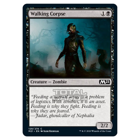 Magic The Gathering - Core Set 2021 - Walking Corpse - 128/274