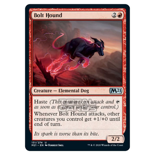 Magic The Gathering - Core Set 2021 - Bolt Hound - 131/274