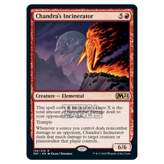 Magic The Gathering - Core Set 2021 - Chandra's Incinerator - 136/274