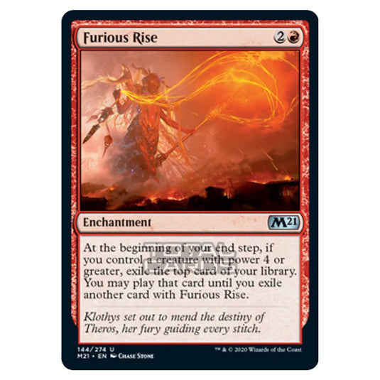 Magic The Gathering - Core Set 2021 - Furious Rise - 144/274