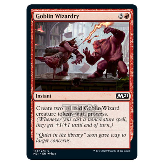 Magic The Gathering - Core Set 2021 - Goblin Wizardry - 148/274