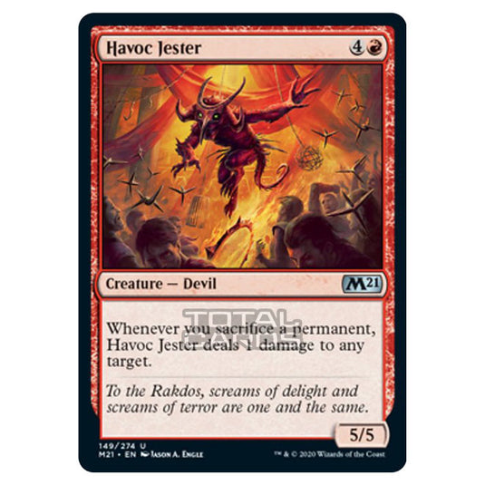 Magic The Gathering - Core Set 2021 - Havoc Jester - 149/274