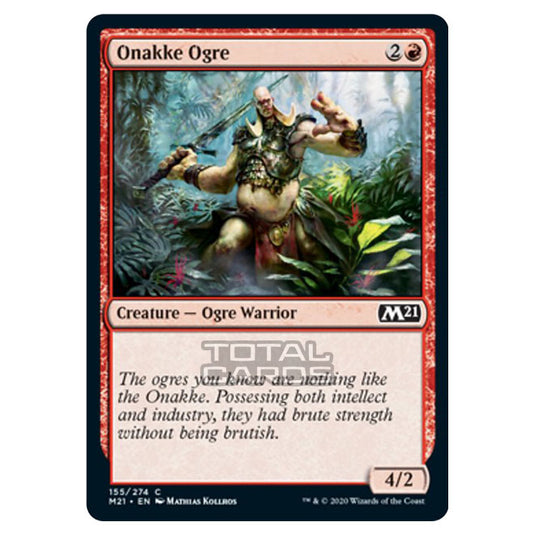 Magic The Gathering - Core Set 2021 - Onakke Ogre - 155/274