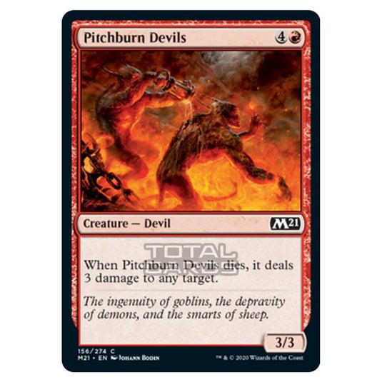 Magic The Gathering - Core Set 2021 - Pitchburn Devils - 156/274