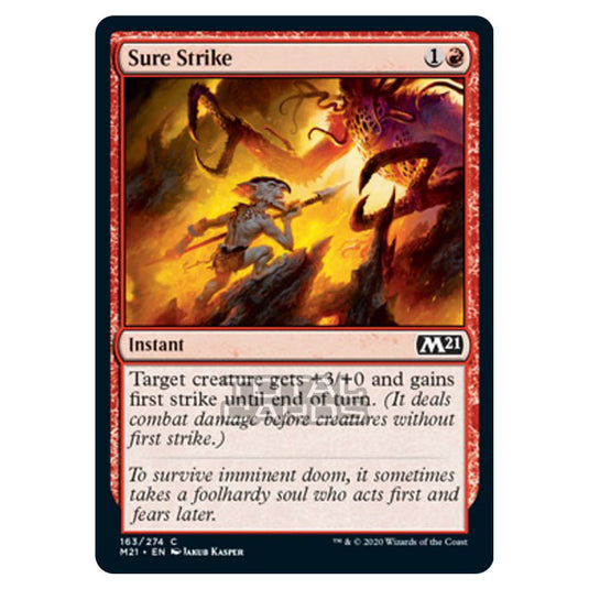 Magic The Gathering - Core Set 2021 - Sure Strike - 163/274