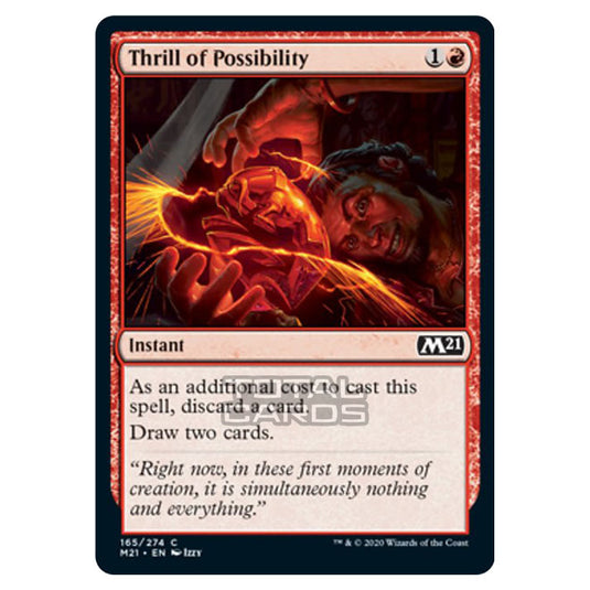 Magic The Gathering - Core Set 2021 - Thrill of Possibility - 165/274