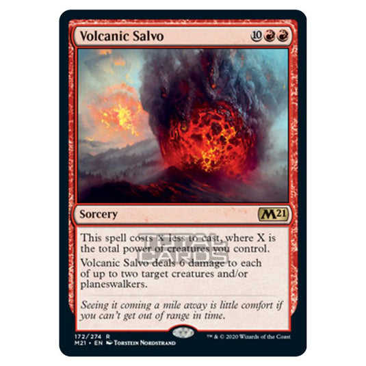 Magic The Gathering - Core Set 2021 - Volcanic Salvo - 172/274