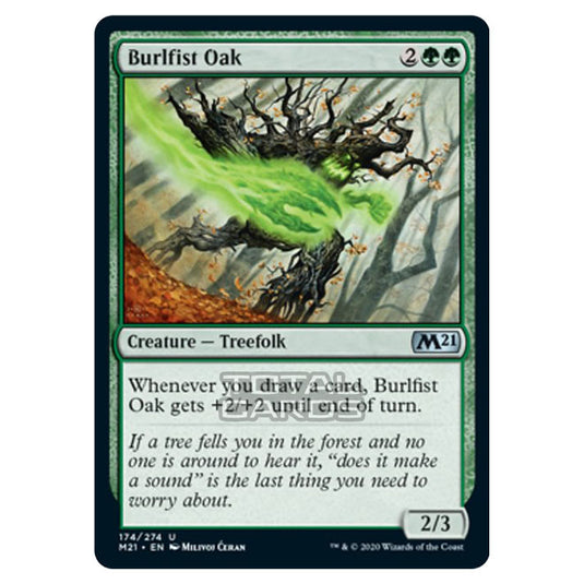 Magic The Gathering - Core Set 2021 - Burlfist Oak - 174/274