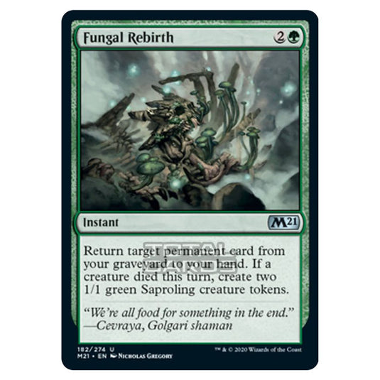 Magic The Gathering - Core Set 2021 - Fungal Rebirth - 182/274