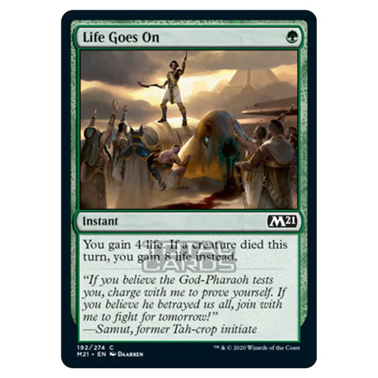 Magic The Gathering - Core Set 2021 - Life Goes On - 192/274