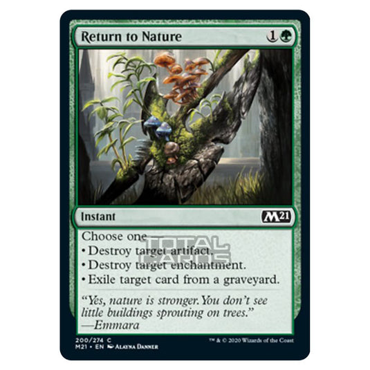 Magic The Gathering - Core Set 2021 - Return to Nature - 200/274