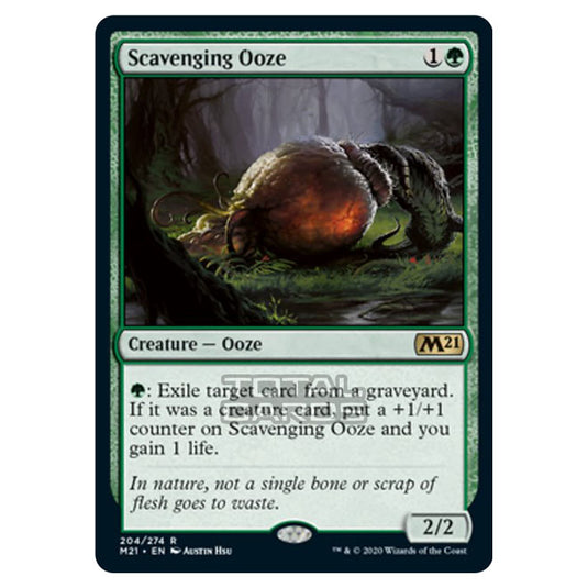 Magic The Gathering - Core Set 2021 - Scavenging Ooze - 204/274