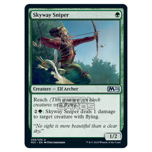 Magic The Gathering - Core Set 2021 - Skyway Sniper - 206/274