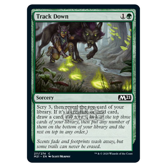 Magic The Gathering - Core Set 2021 - Track Down - 211/274