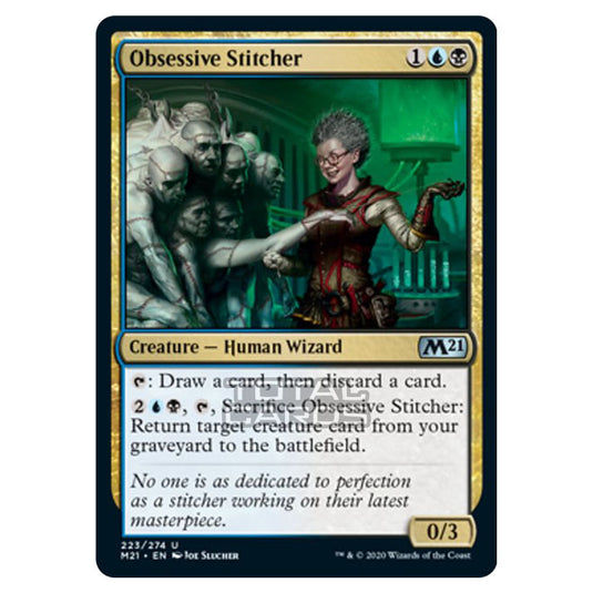 Magic The Gathering - Core Set 2021 - Obsessive Stitcher - 223/274