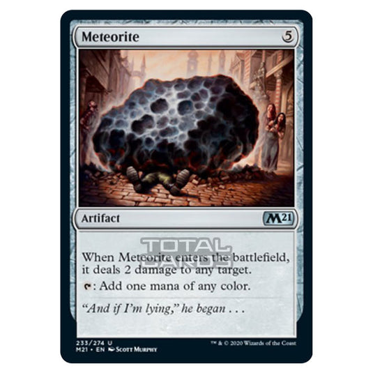 Magic The Gathering - Core Set 2021 - Meteorite - 233/274