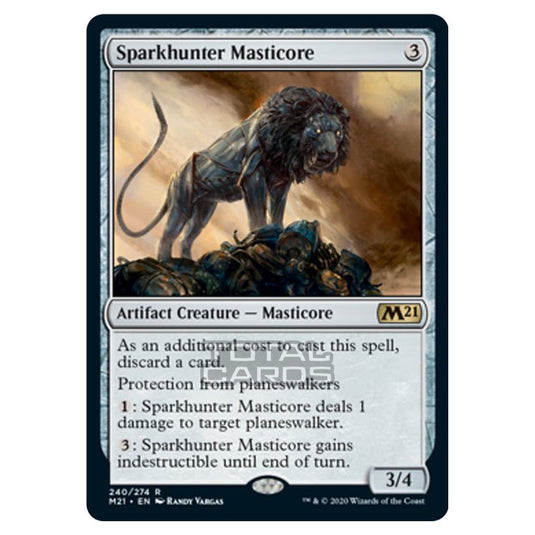 Magic The Gathering - Core Set 2021 - Sparkhunter Masticore - 240/274