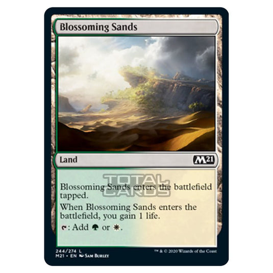 Magic The Gathering - Core Set 2021 - Blossoming Sands - 244/274