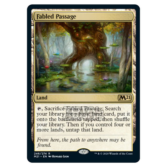 Magic The Gathering - Core Set 2021 - Fabled Passage - 246/274