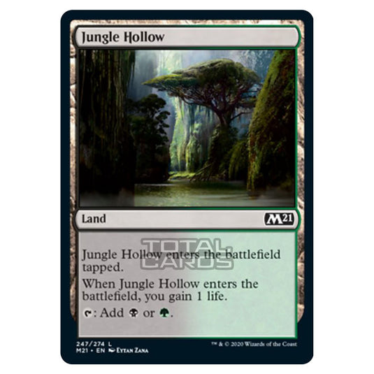 Magic The Gathering - Core Set 2021 - Jungle Hollow - 247/274