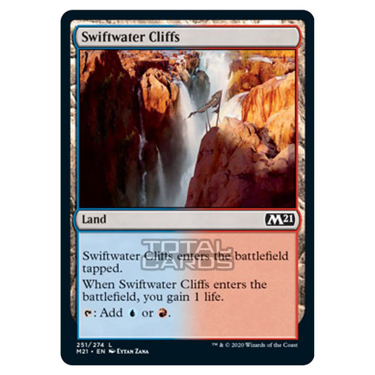 Magic The Gathering - Core Set 2021 - Swiftwater Cliffs - 251/274