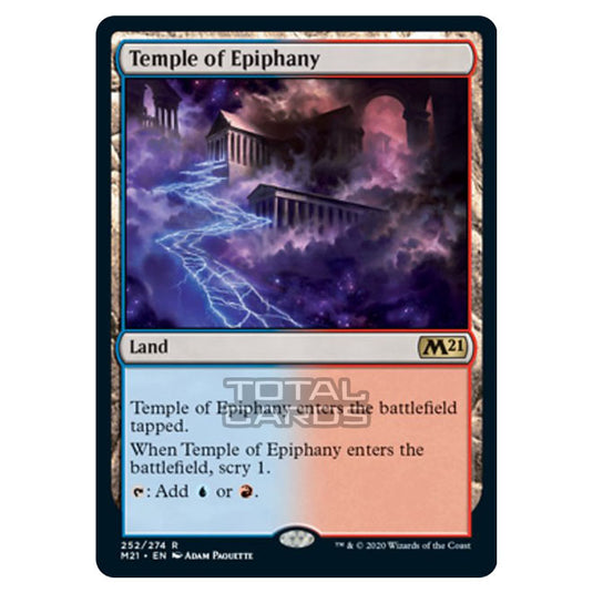 Magic The Gathering - Core Set 2021 - Temple of Epiphany - 252/274