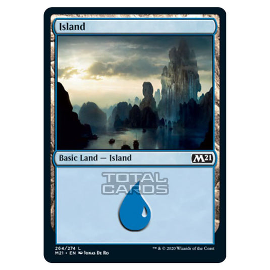 Magic The Gathering - Core Set 2021 - Island - 264/274