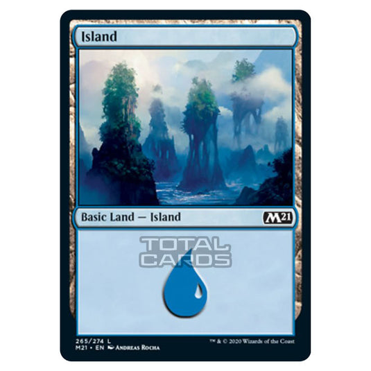 Magic The Gathering - Core Set 2021 - Island - 265/274