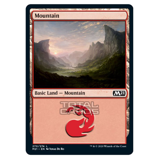 Magic The Gathering - Core Set 2021 - Mountain - 270/274