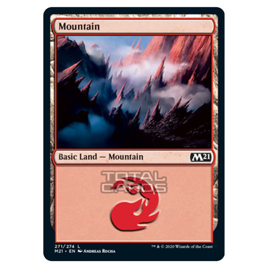 Magic The Gathering - Core Set 2021 - Mountain - 271/274