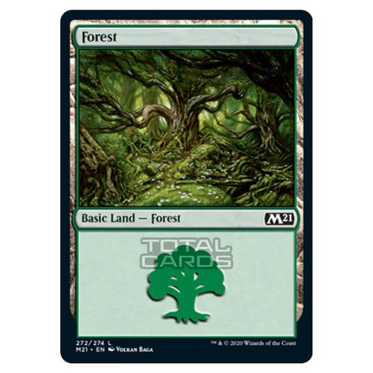 Magic The Gathering - Core Set 2021 - Forest - 272/274