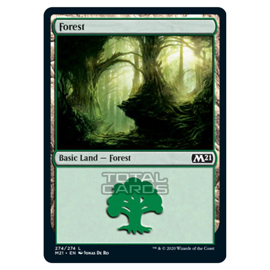 Magic The Gathering - Core Set 2021 - Forest - 274/274