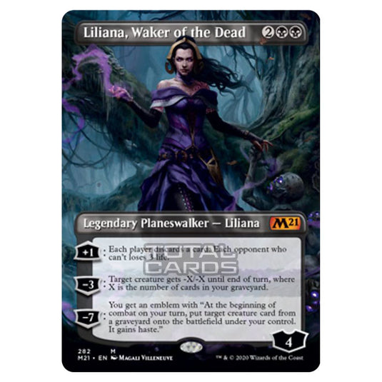 Magic The Gathering - Core Set 2021 - Liliana, Waker of the Dead - 282/274