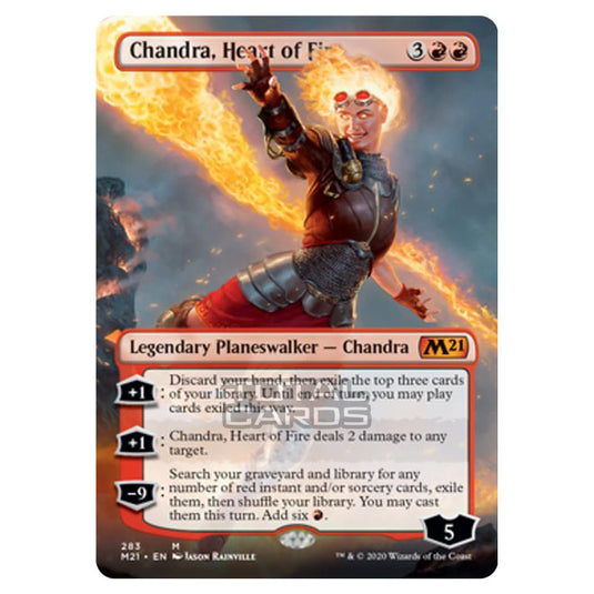 Magic The Gathering - Core Set 2021 - Chandra, Heart of Fire - 283/274