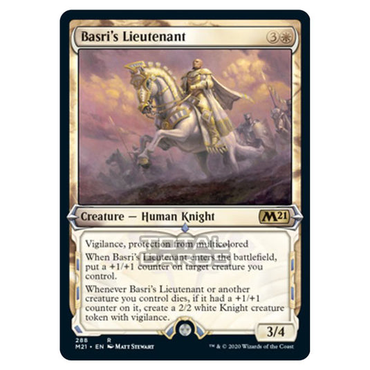 Magic The Gathering - Core Set 2021 - Basri's Lieutenant - 288/274