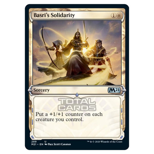 Magic The Gathering - Core Set 2021 - Basri's Solidarity - 289/274