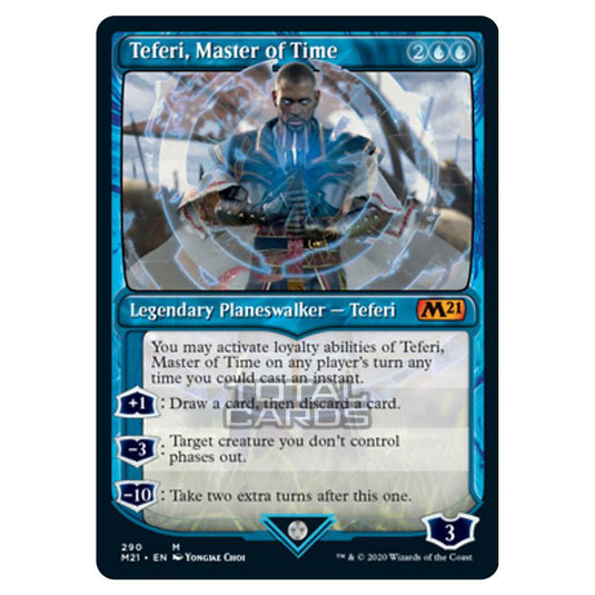 Magic The Gathering - Core Set 2021 - Teferi, Master of Time - 290/274