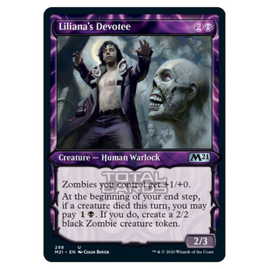 Magic The Gathering - Core Set 2021 - Liliana's Devotee - 298/274