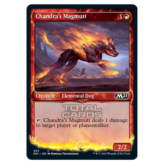 Magic The Gathering - Core Set 2021 - Chandra's Magmutt - 303/274