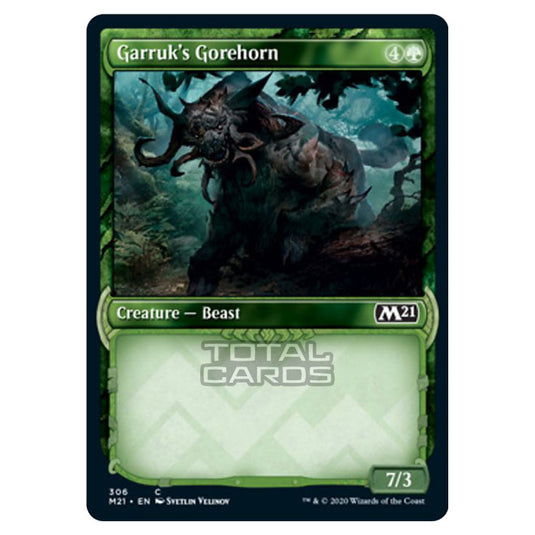 Magic The Gathering - Core Set 2021 - Garruk's Gorehorn - 306/274