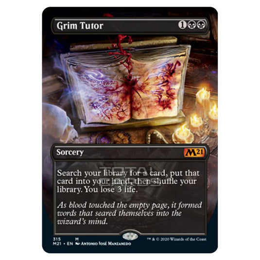 Magic The Gathering - Core Set 2021 - Grim Tutor - 315/274