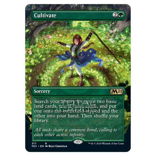 Magic The Gathering - Core Set 2021 - Cultivate - 317/274