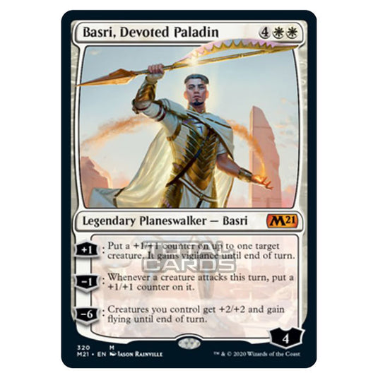 Magic The Gathering - Core Set 2021 - Basri, Devoted Paladin - 320/274