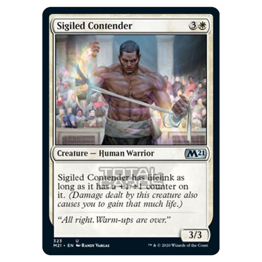 Magic The Gathering - Core Set 2021 - Sigiled Contender - 323/274