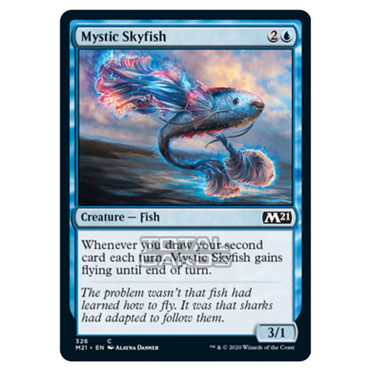 Magic The Gathering - Core Set 2021 - Mystic Skyfish - 326/274