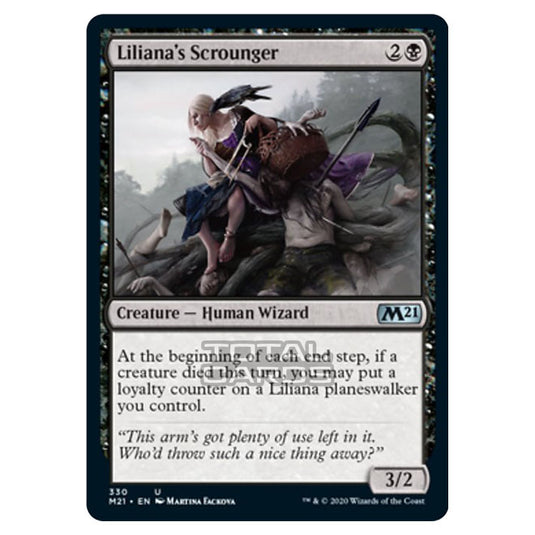 Magic The Gathering - Core Set 2021 - Liliana's Scrounger - 330/274